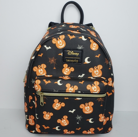 mickey pumpkin loungefly
